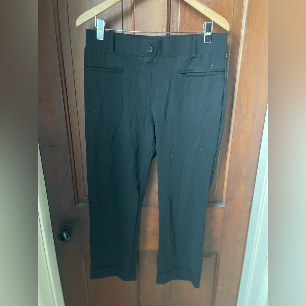 Betabrand women's extra large black pants